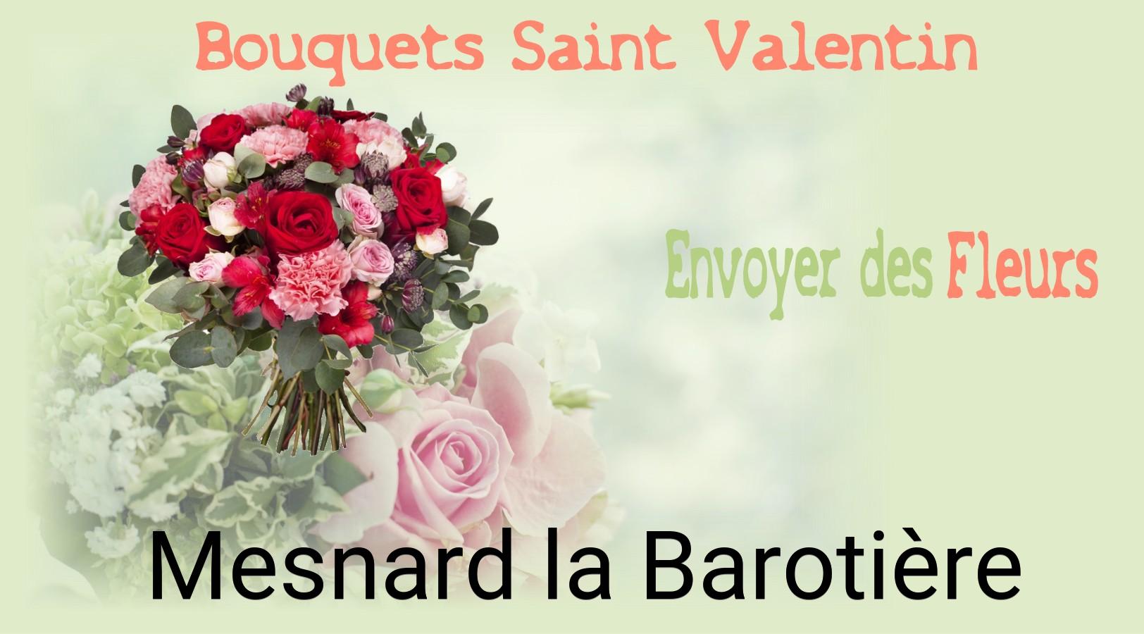 Roses de Saint-Valentin livrées à Mesnard-la-Barotière